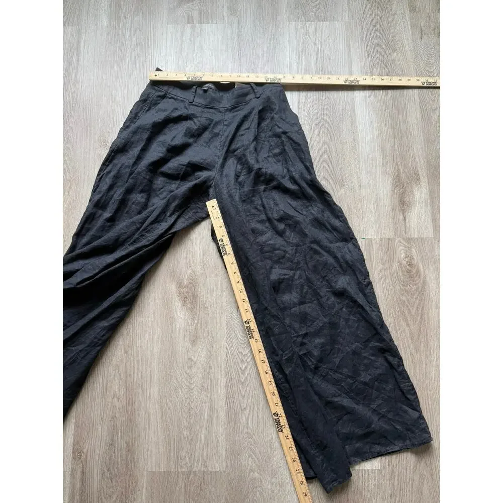Banana Republic Wide leg 100% Linen Pants, Womens size 6